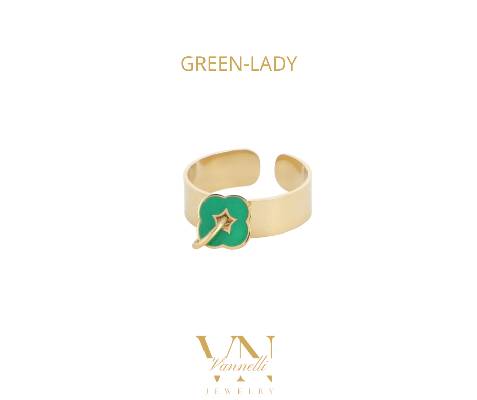 BAGUE GREEN-LADY