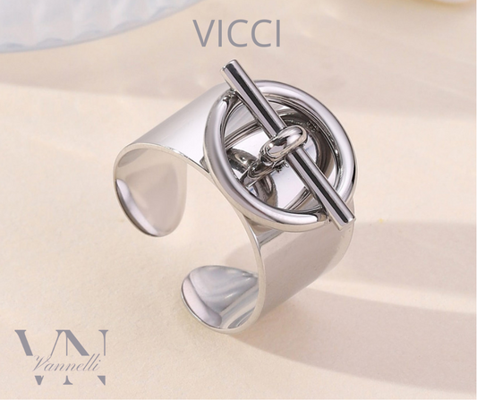 BAGUE VICCI SILVER