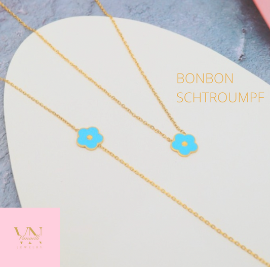 COLLIER BONBON SCHTROUMPF