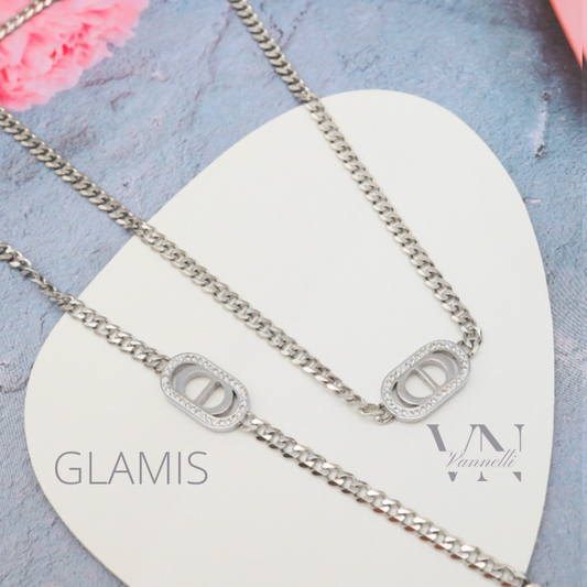 PARURE GLAMIS SILVER